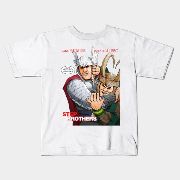 Thor Ferrell Kids T-Shirt by m7781